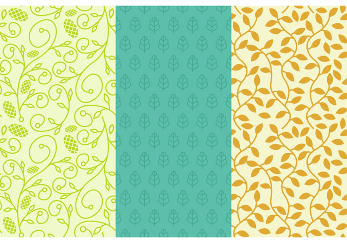 Hintergrund Daun Seamless Patterns vektor