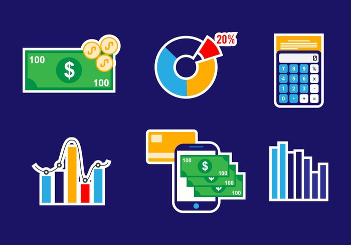 Business Icon Set Vector