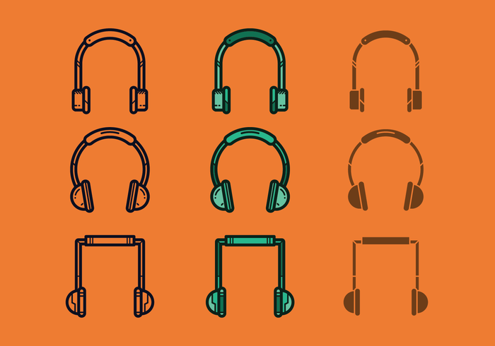 Gratis Head Phone Vector