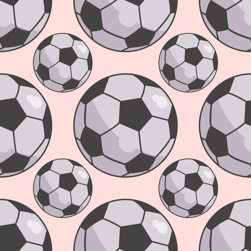 fotboll boll mönster , illustration, vektor på vit bakgrund