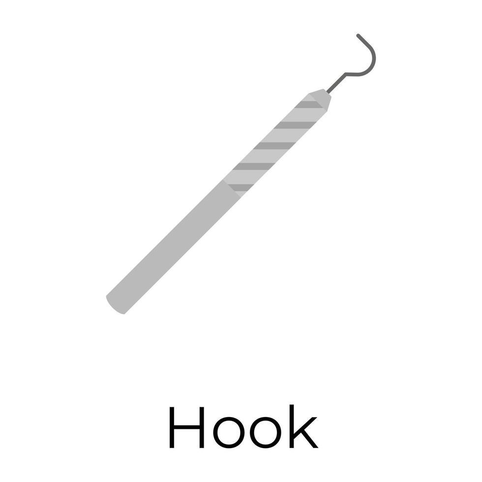 trendige Hook-Konzepte vektor