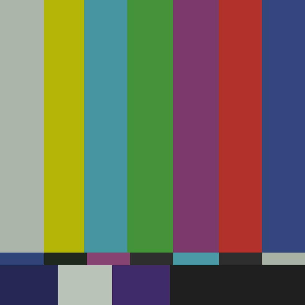 Kein Signal TV-Hintergrund-Vektor-Illustration vektor