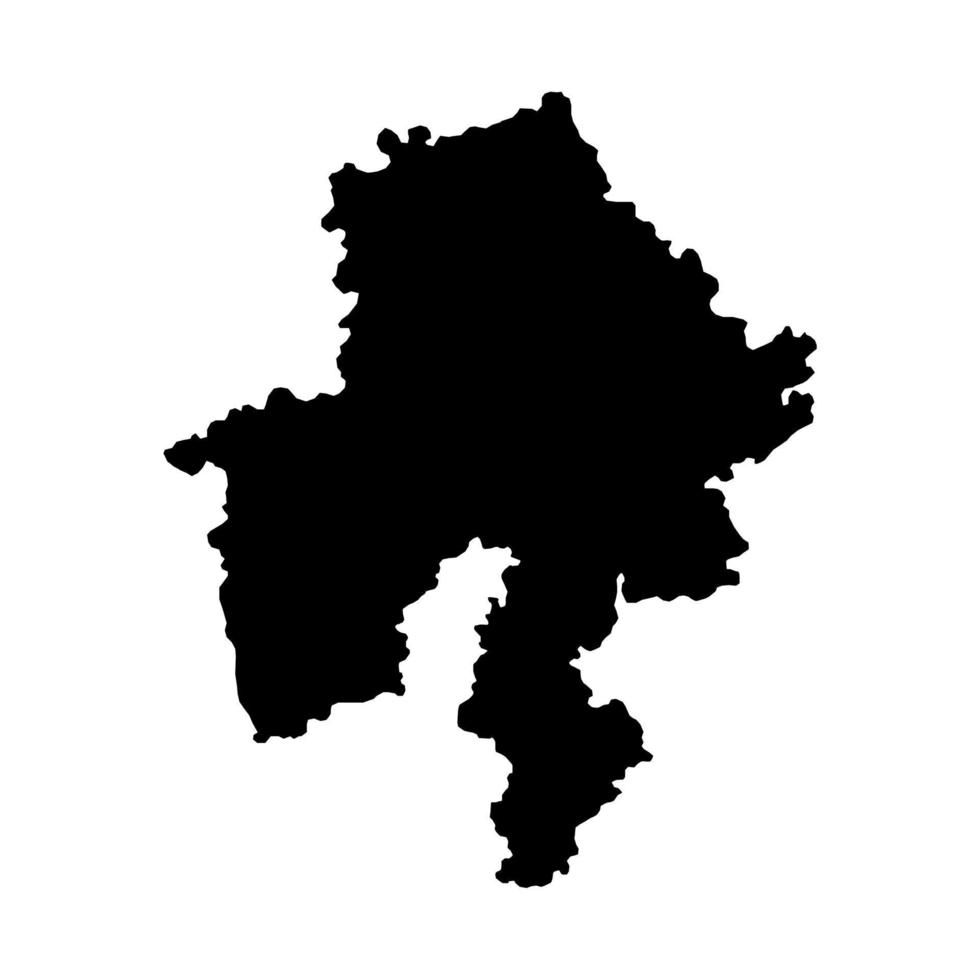 Karte der Provinz Namur, Provinzen von Belgien. Vektor-Illustration. vektor
