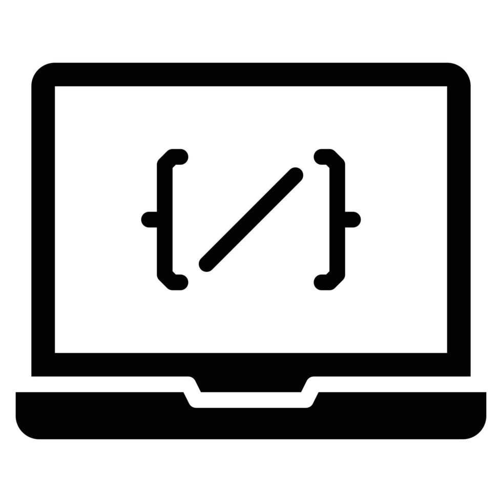 Programmsymbol-Vektorillustration. Ausbildung . Technologie vektor