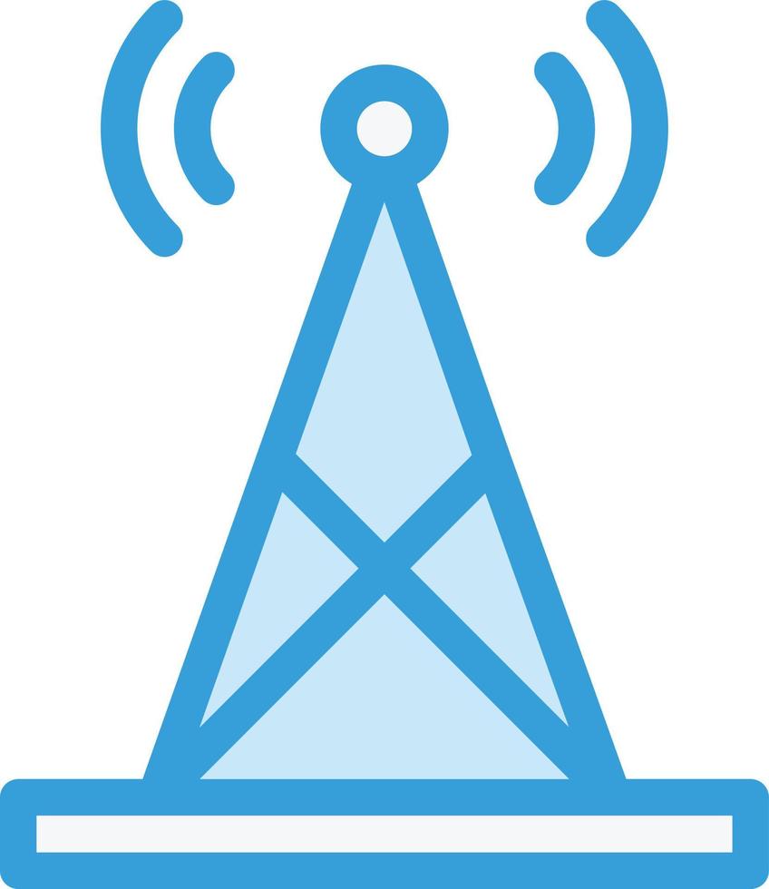 Antenne-Vektor-Icon-Design-Illustration vektor