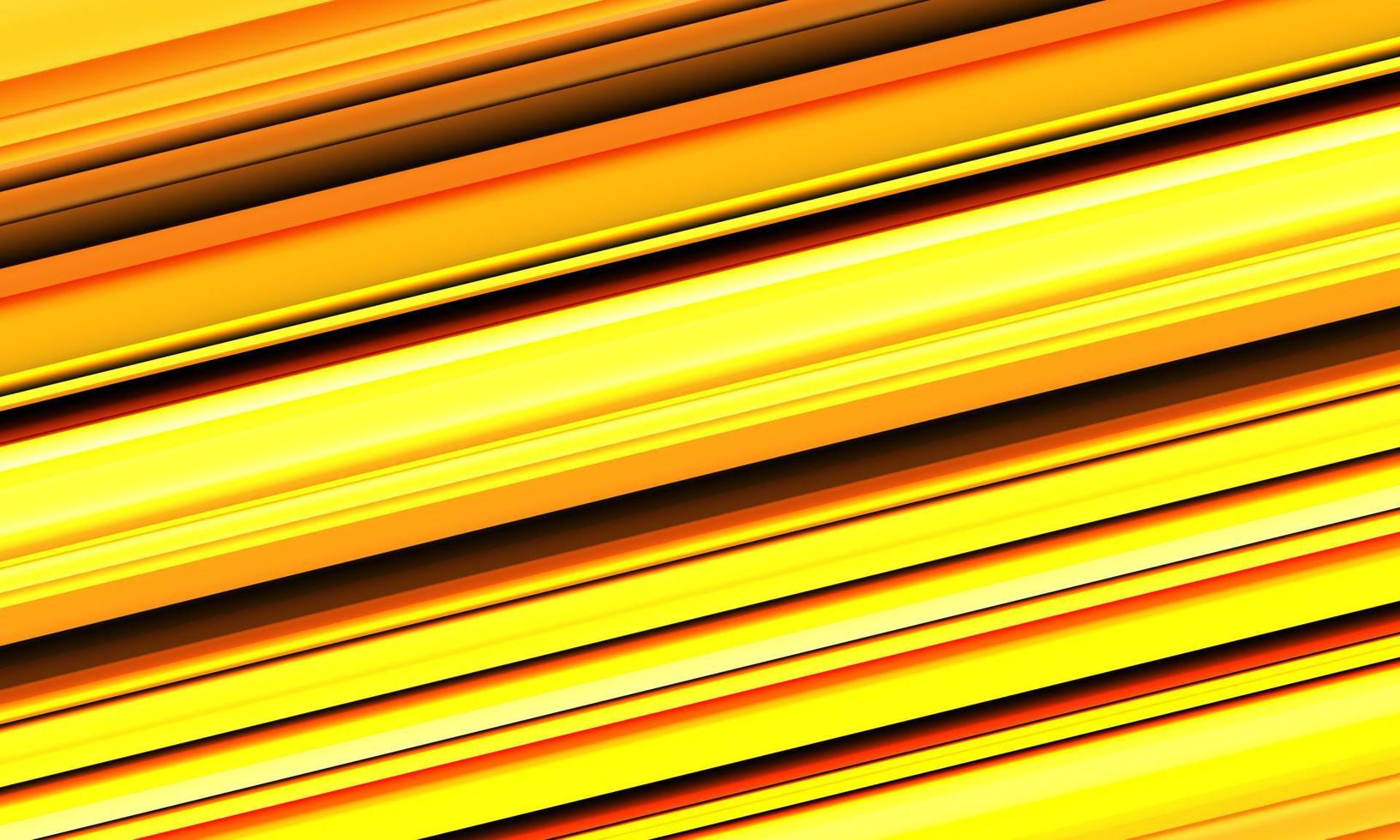 abstrakte gelbe orange Streifen Linie Schrägstrich Geschwindigkeit geometrisches dynamisches Musterdesign moderner futuristischer Hintergrundtexturvektor vektor