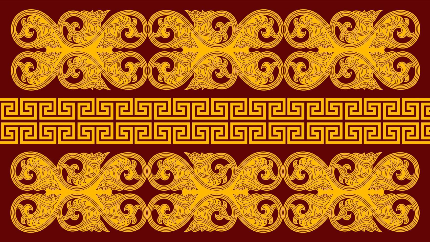 batik mönster design 5 kläder sport ha på sig sublimering tapet bakgrund vektor