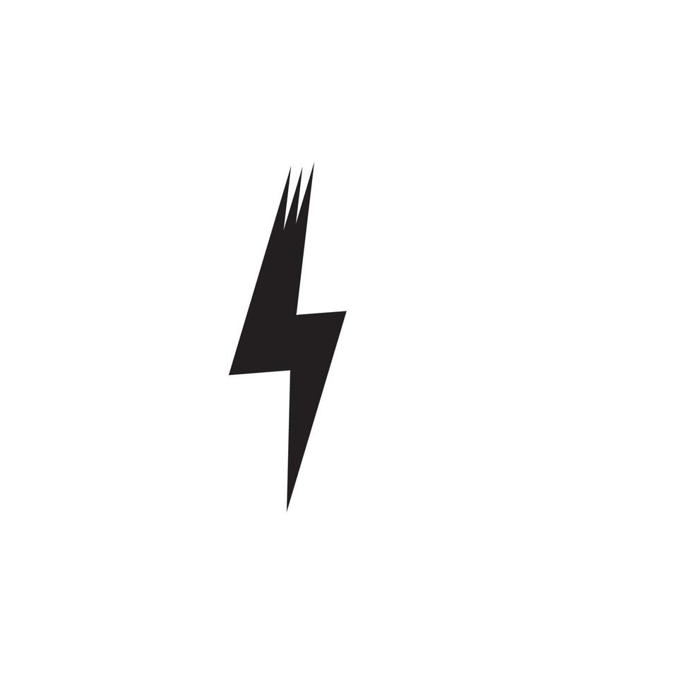 Power-Beleuchtung elektrisches Symbol-Logo vektor