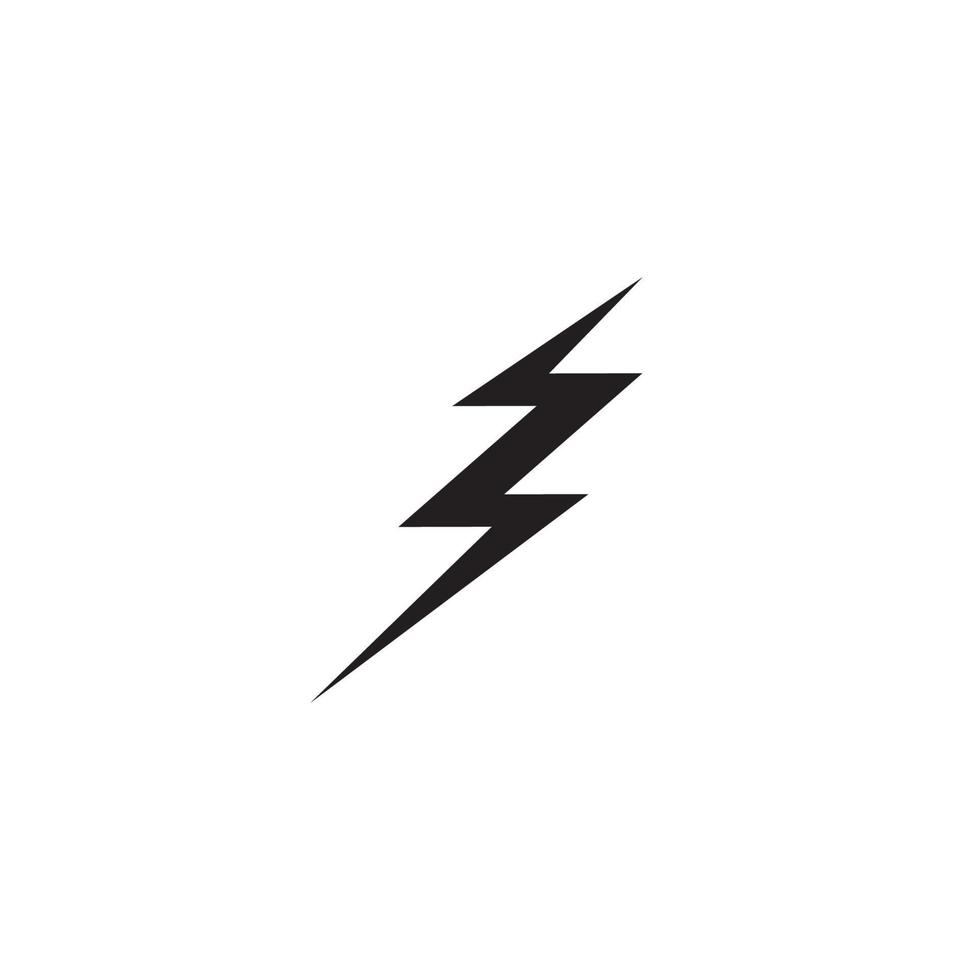 Power-Beleuchtung elektrisches Symbol-Logo vektor