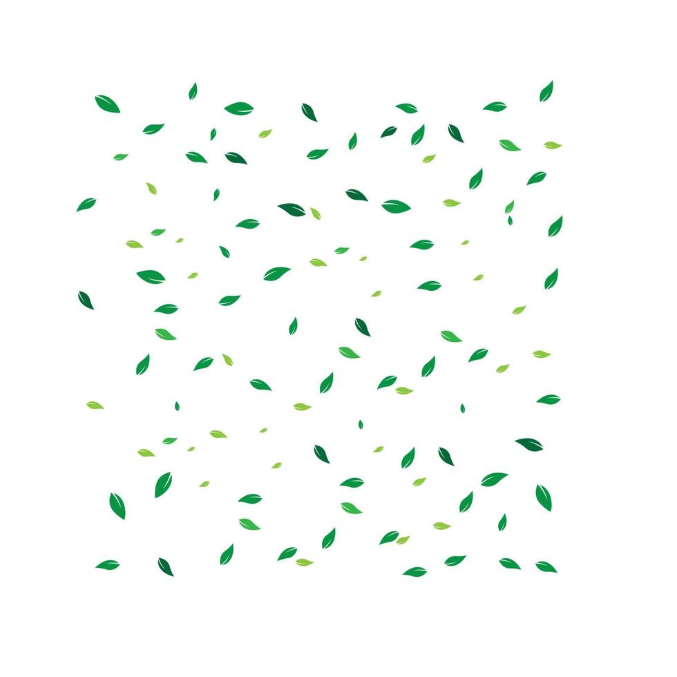 Fliegende Blätter Hintergrund vektor