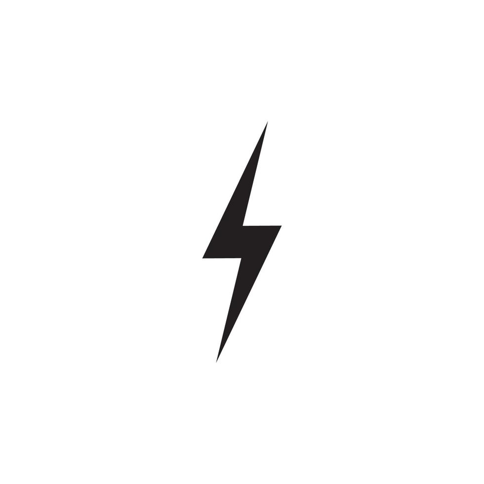 Power-Beleuchtung elektrisches Symbol-Logo vektor