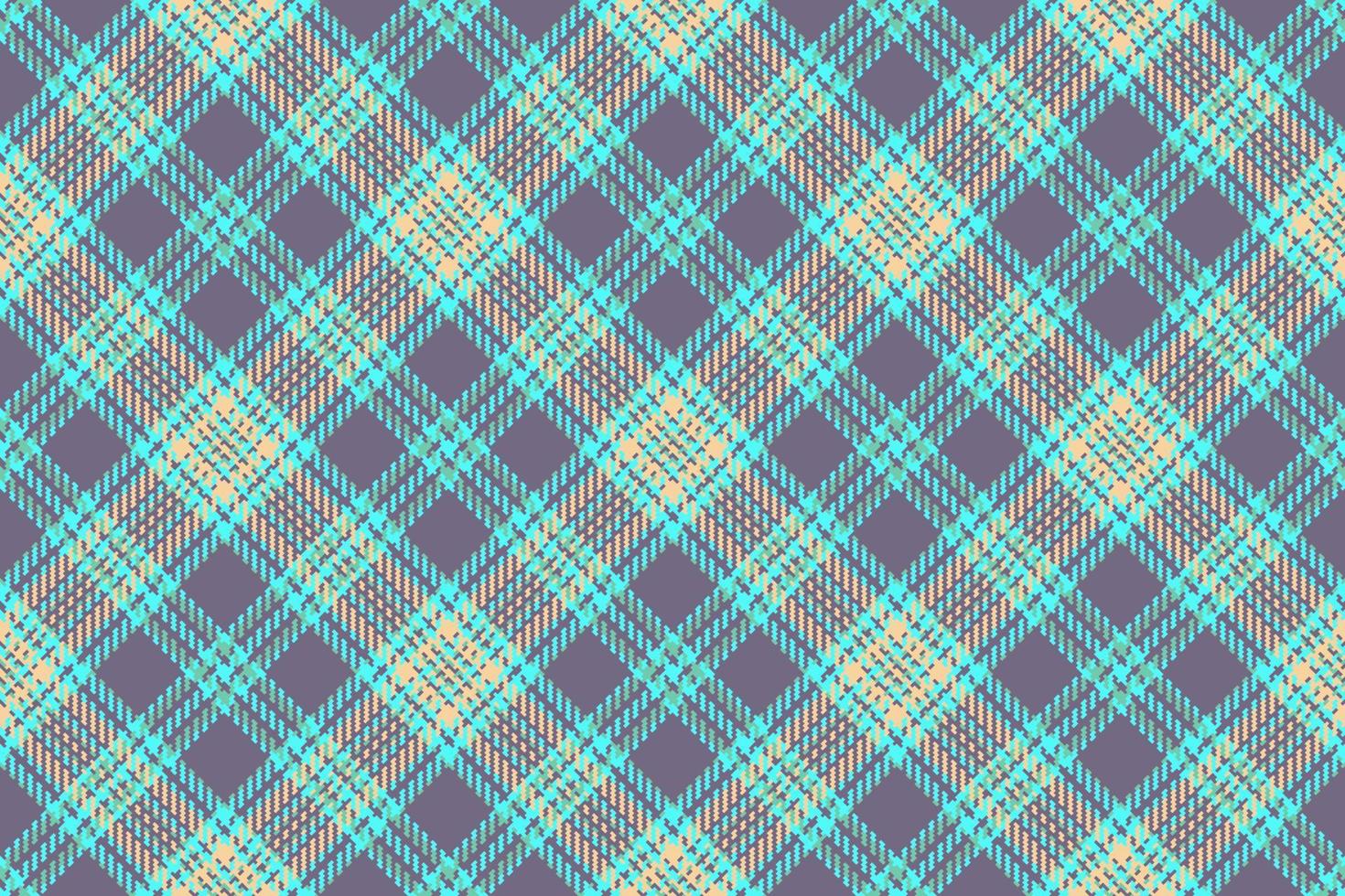 Stoff nahtloses Textil. Textur-Check-Plaid. Hintergrund-Tartan-Muster-Vektor. vektor