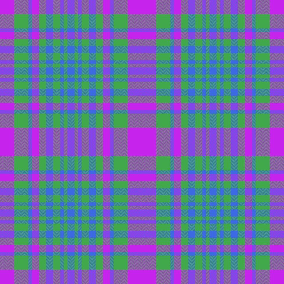 vektor sömlös textur. textil- tyg tartan. pläd bakgrund mönster kolla upp.