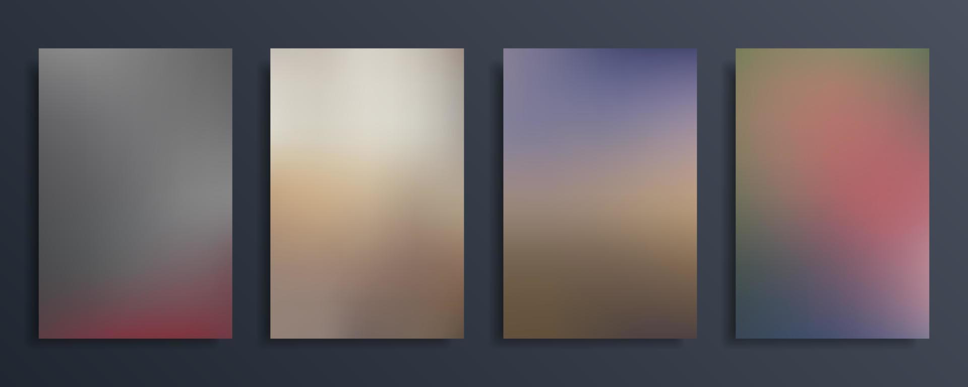 abstrakt lutning suddig bakgrund i mörk pastell Färg. vektor