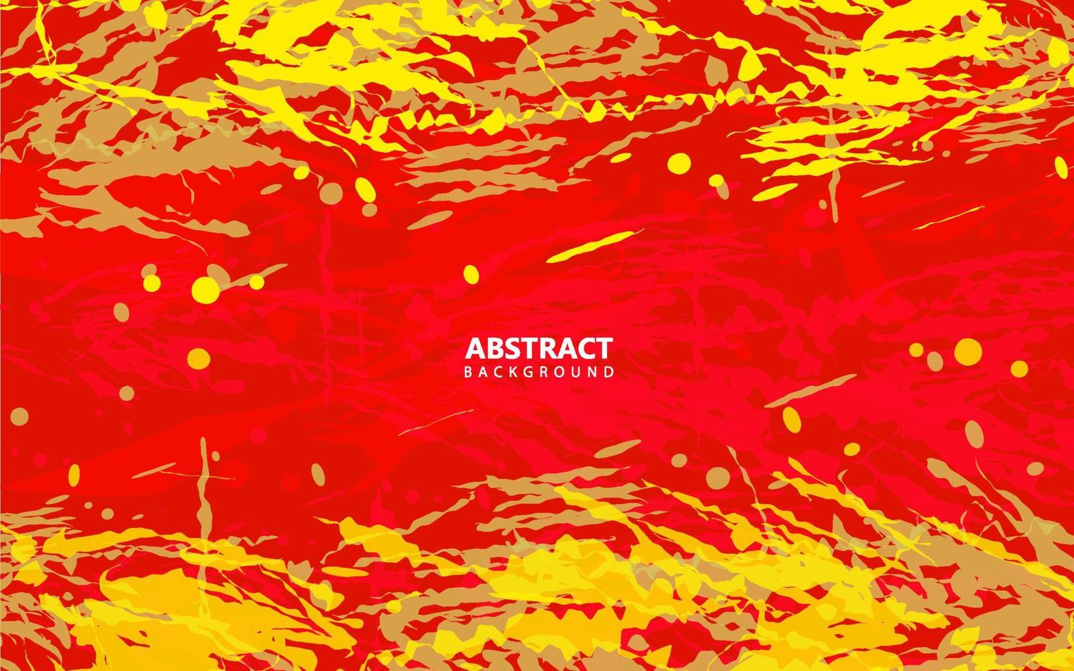 abstrakte Grunge-Textur roter und gelber Farbhintergrund vektor