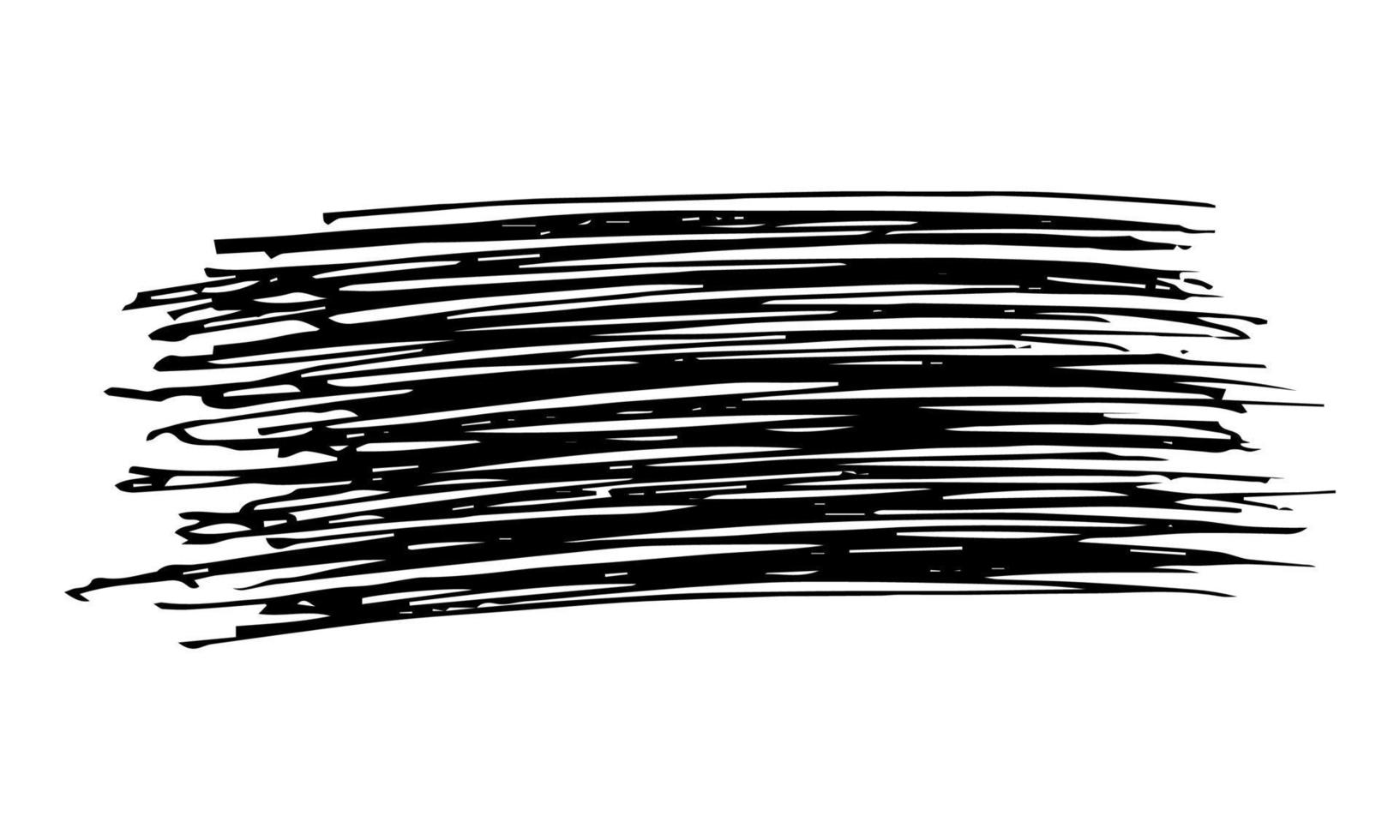 Skizze kritzeln Abstrich. handgezeichnete Bleistift-Scribble-Flecken. Distressed Grunge Farbroller. Vektor-Illustration. vektor