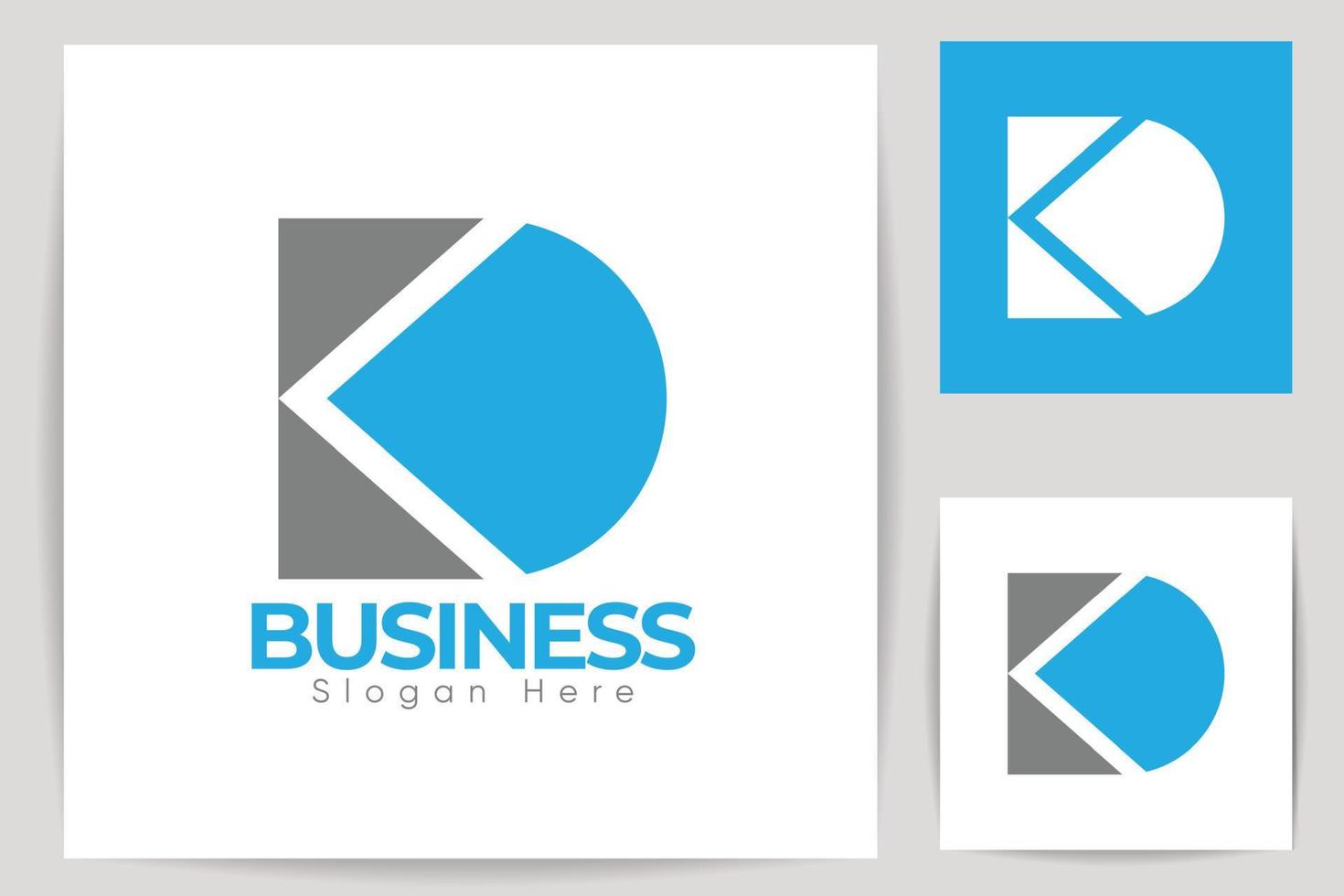 kreativ modern brev k och d logotyp design mall, företags- brev k logotyp mall. hög kvalitet logotyp mall, och premie vektor. vektor
