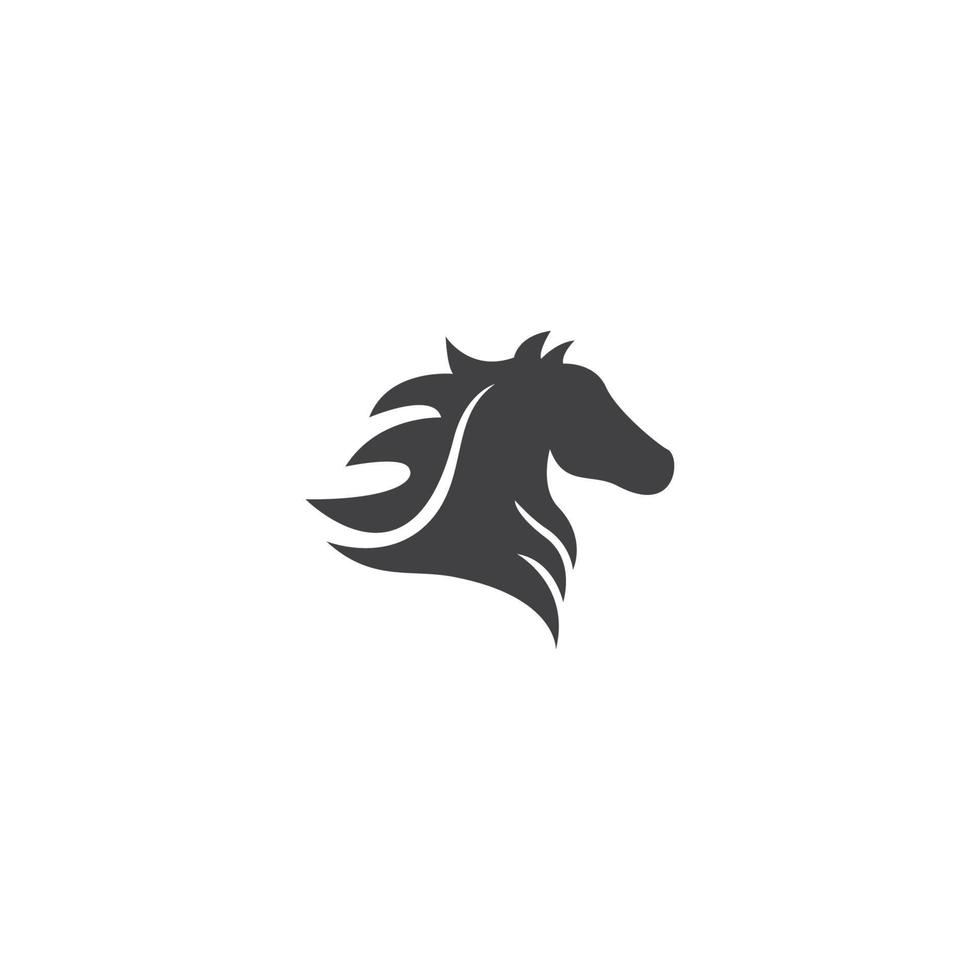 Pferd-Logo-Vorlage-Vektor-Illustration vektor