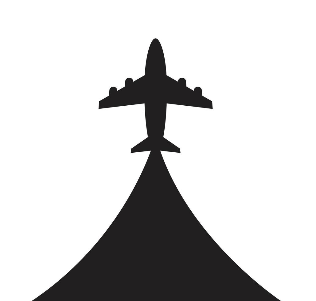 plan ikon. flygplan ikon vektor illustration
