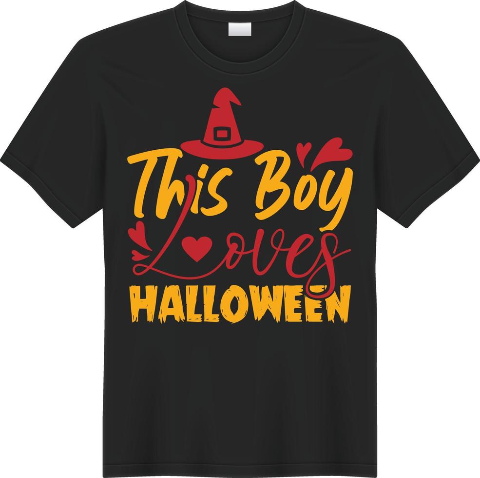 Halloween-T-Shirt-Design vektor