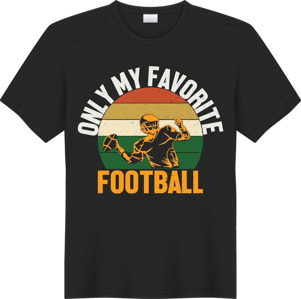 American-Football-T-Shirt-Design vektor