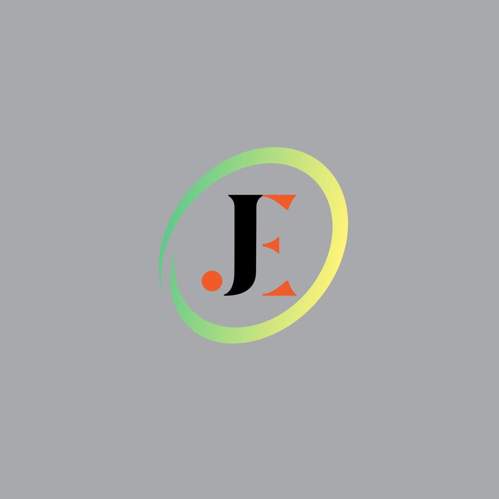 Je-Text-Logo vektor