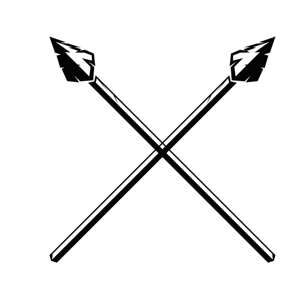 Speer-Logo-Symbol-Vektor-Bild vektor