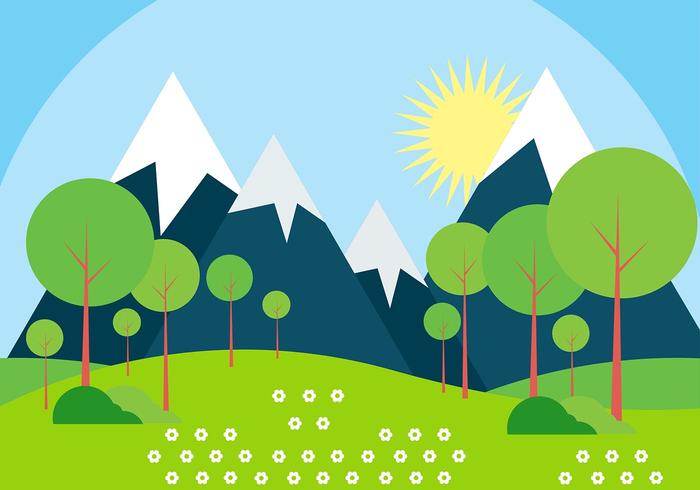 Free Vector Landschaft Download Kostenlos Vector Clipart Graphics Vektorgrafiken Und Design Vorlagen