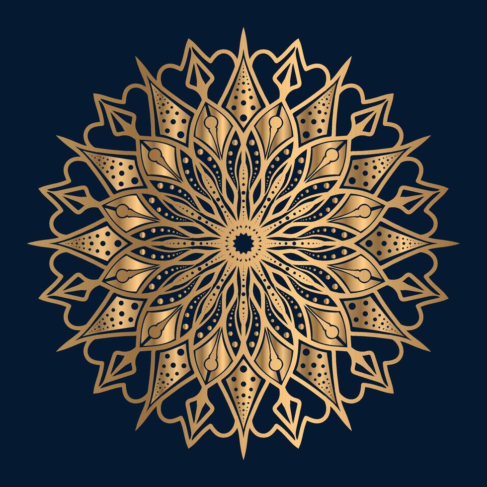 Ornamente Mandala-Design vektor