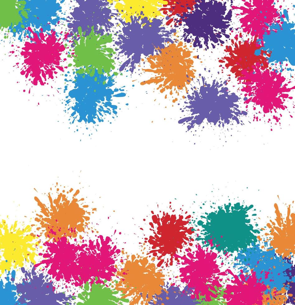 splatter farbe hintergrund illustration vektor design