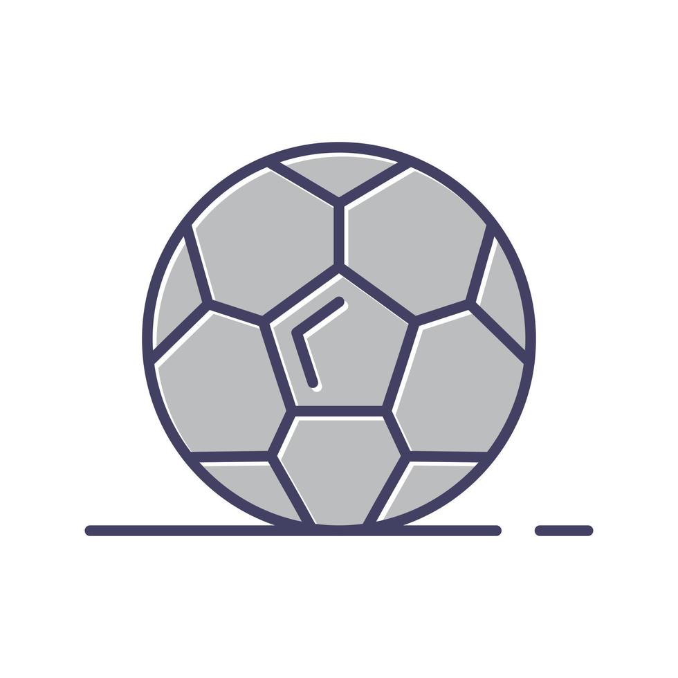 Fußball-Vektor-Symbol vektor