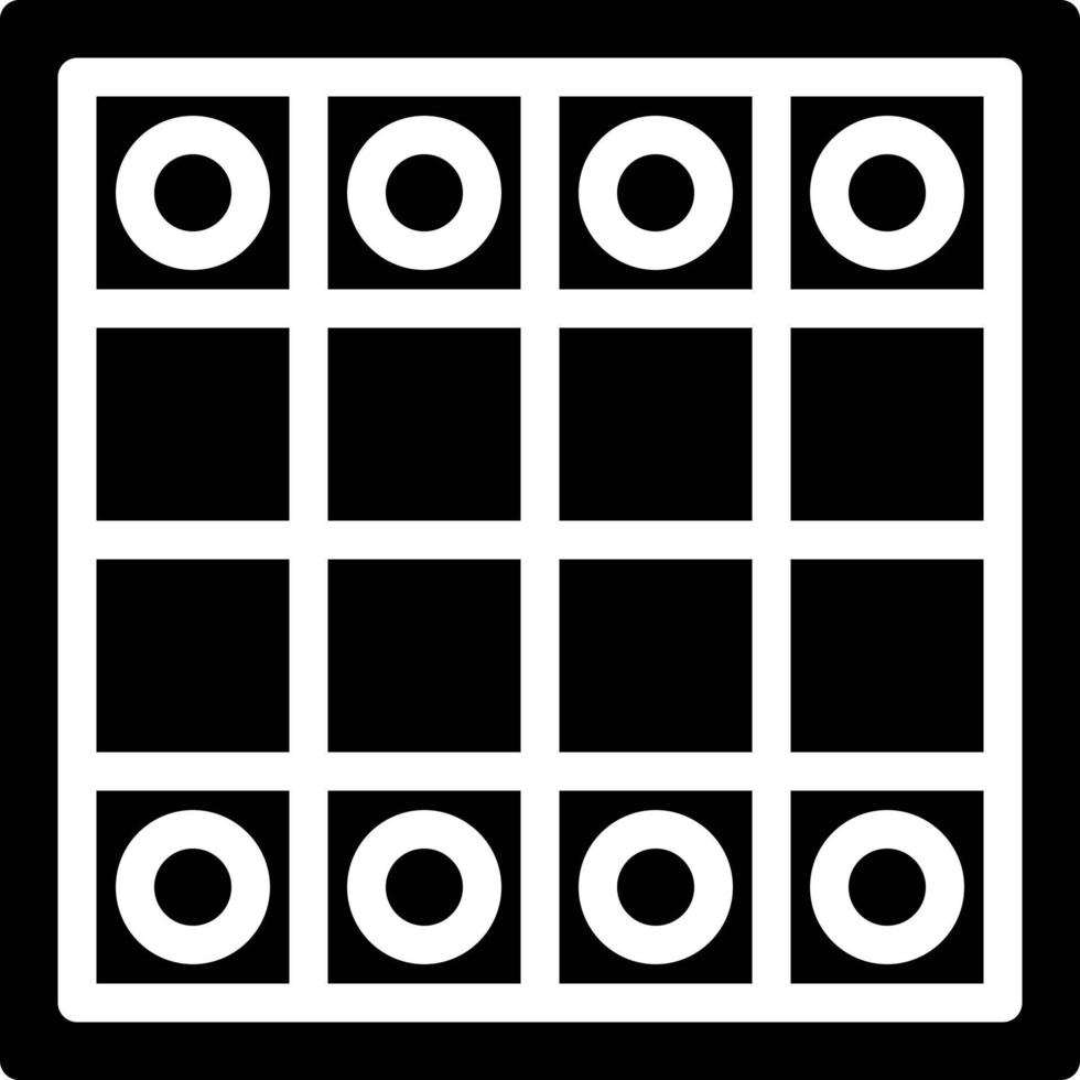 styrelse spel spelar schack - fast ikon vektor
