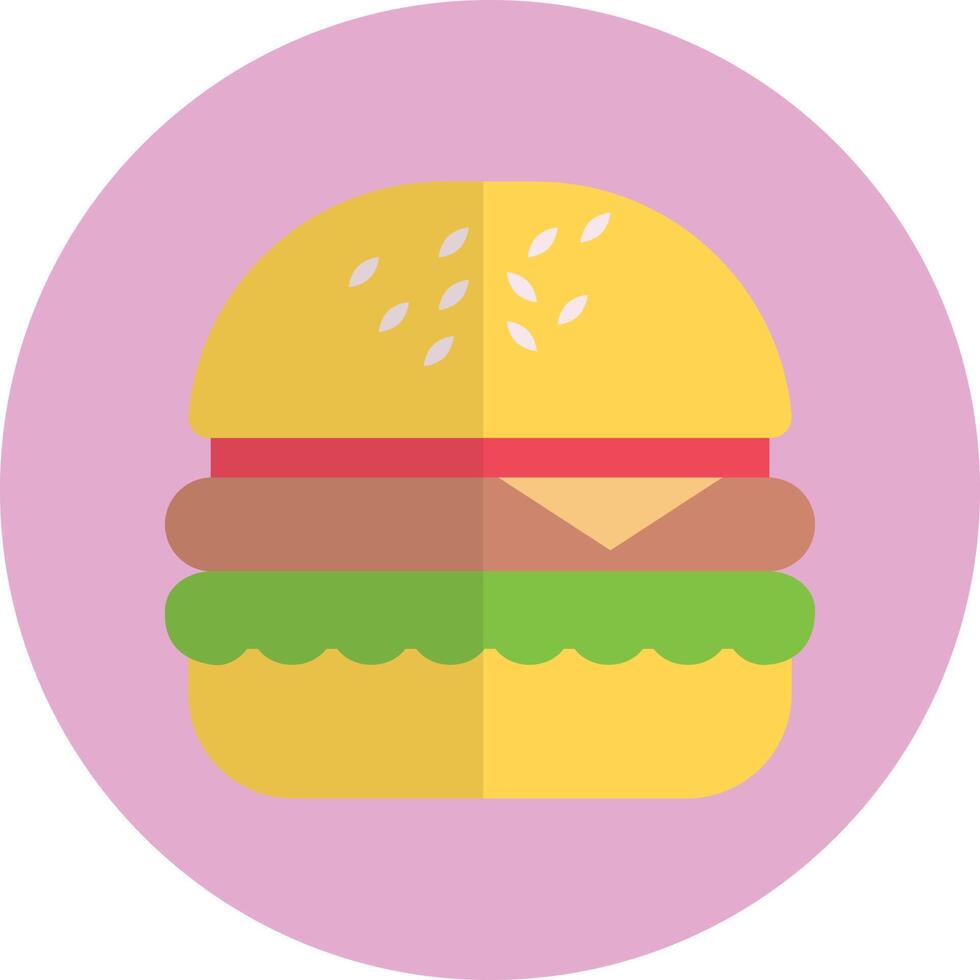 burger vektor illustration på en bakgrund. premium kvalitet symbols.vector ikoner för koncept och grafisk design.