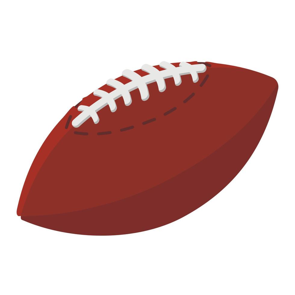 American-Football-Ball-Cartoon-Illustration vektor