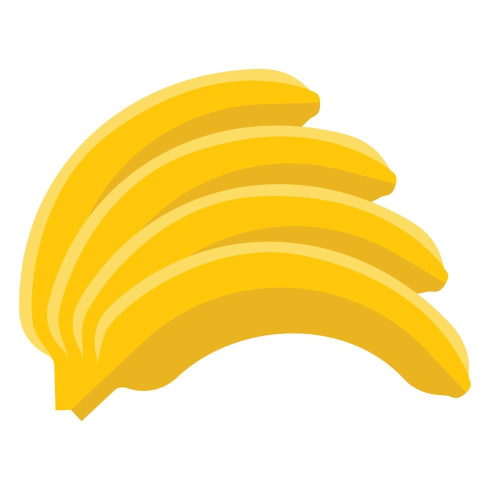 Bananen-Cartoon-Symbol vektor