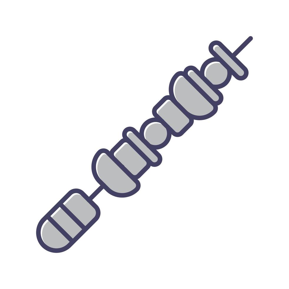 Vektorsymbol für Spieße vektor