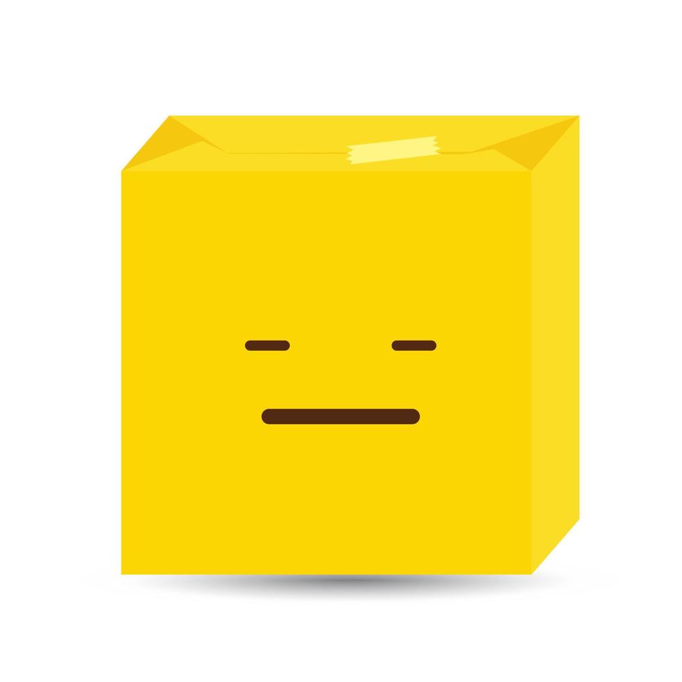 ledsen emoji ikon design vektor