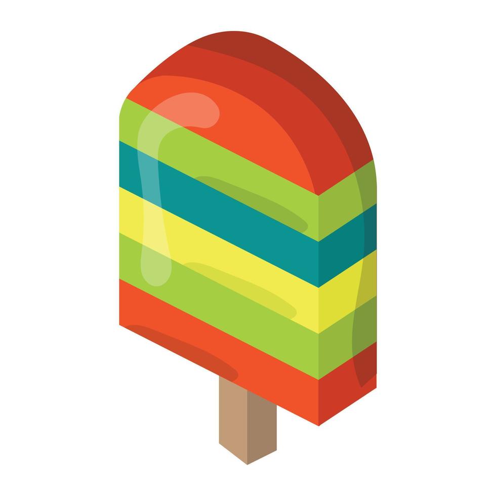 lolly cone vektorillustration auf einem hintergrund. hochwertige symbole. vektorikonen für konzept und grafikdesign. vektor