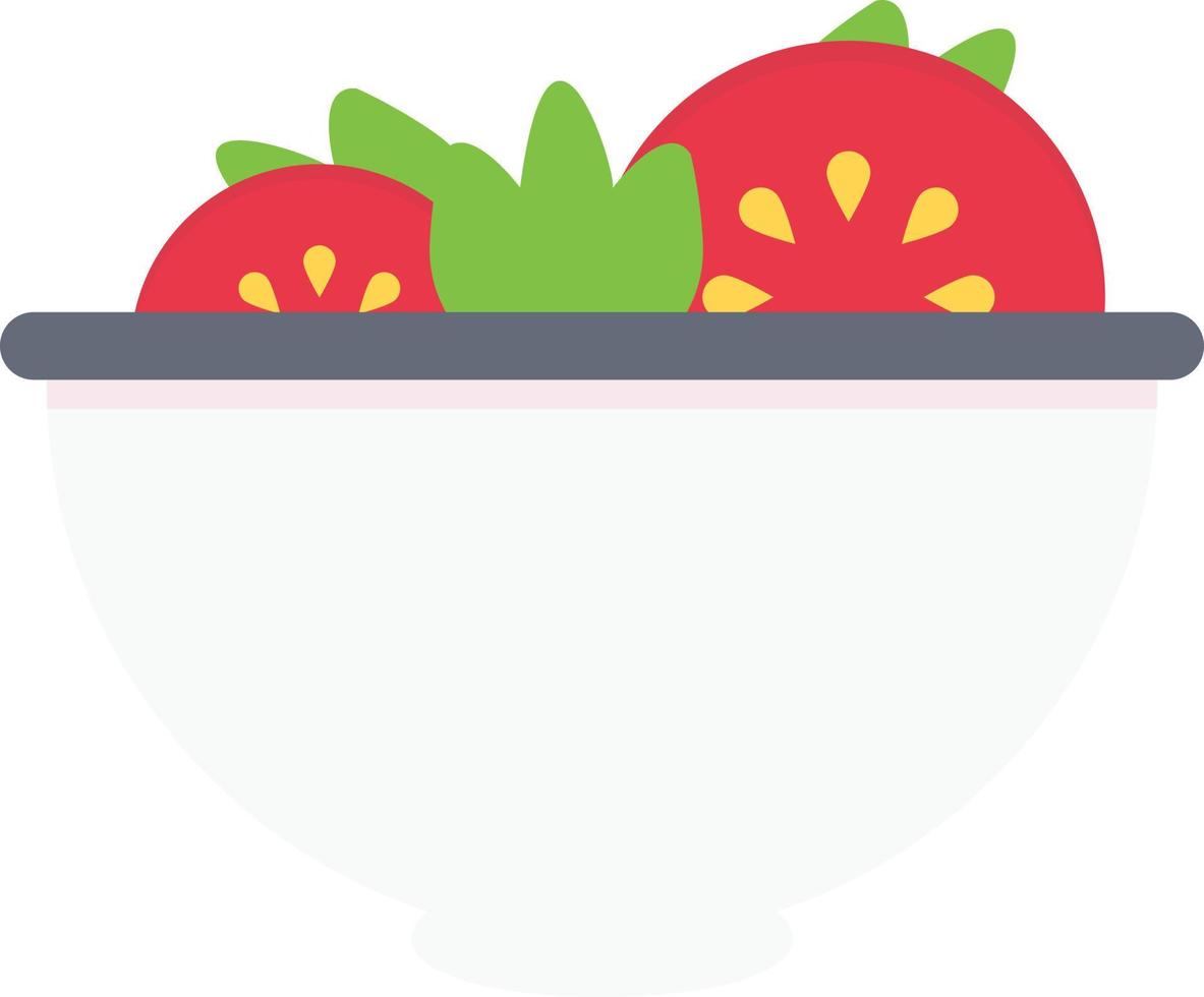 frukt skål vektor illustration på en bakgrund.premium kvalitet symbols.vector ikoner för begrepp och grafisk design.