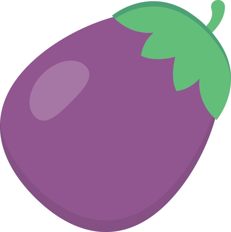 aubergine vektor illustration på en bakgrund. premium kvalitet symbols.vector ikoner för koncept och grafisk design.