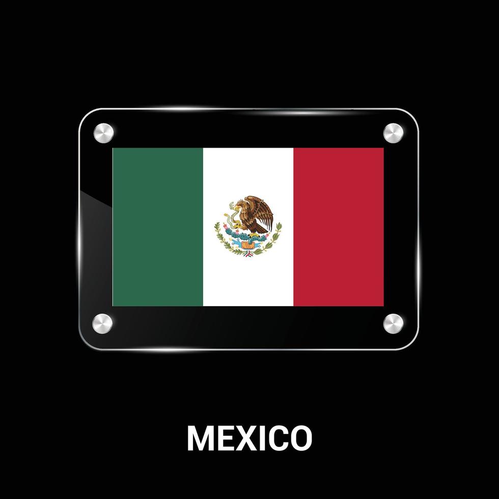 mexico flagga design vektor