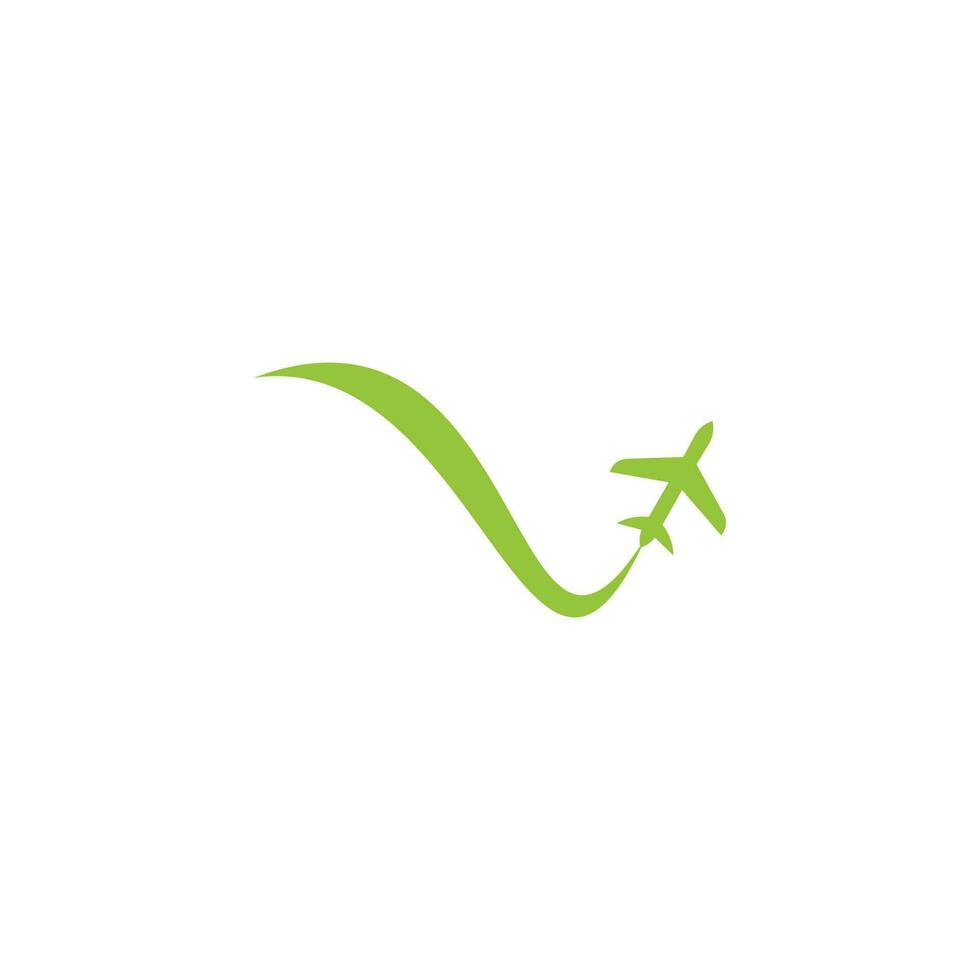 flygplan resa logotyp. vektor