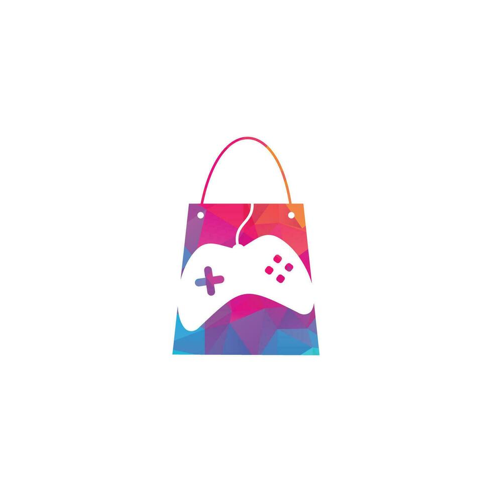 Game-Shop-Logo-Template-Design-Vektor. Gaming-Shop-Logo vektor