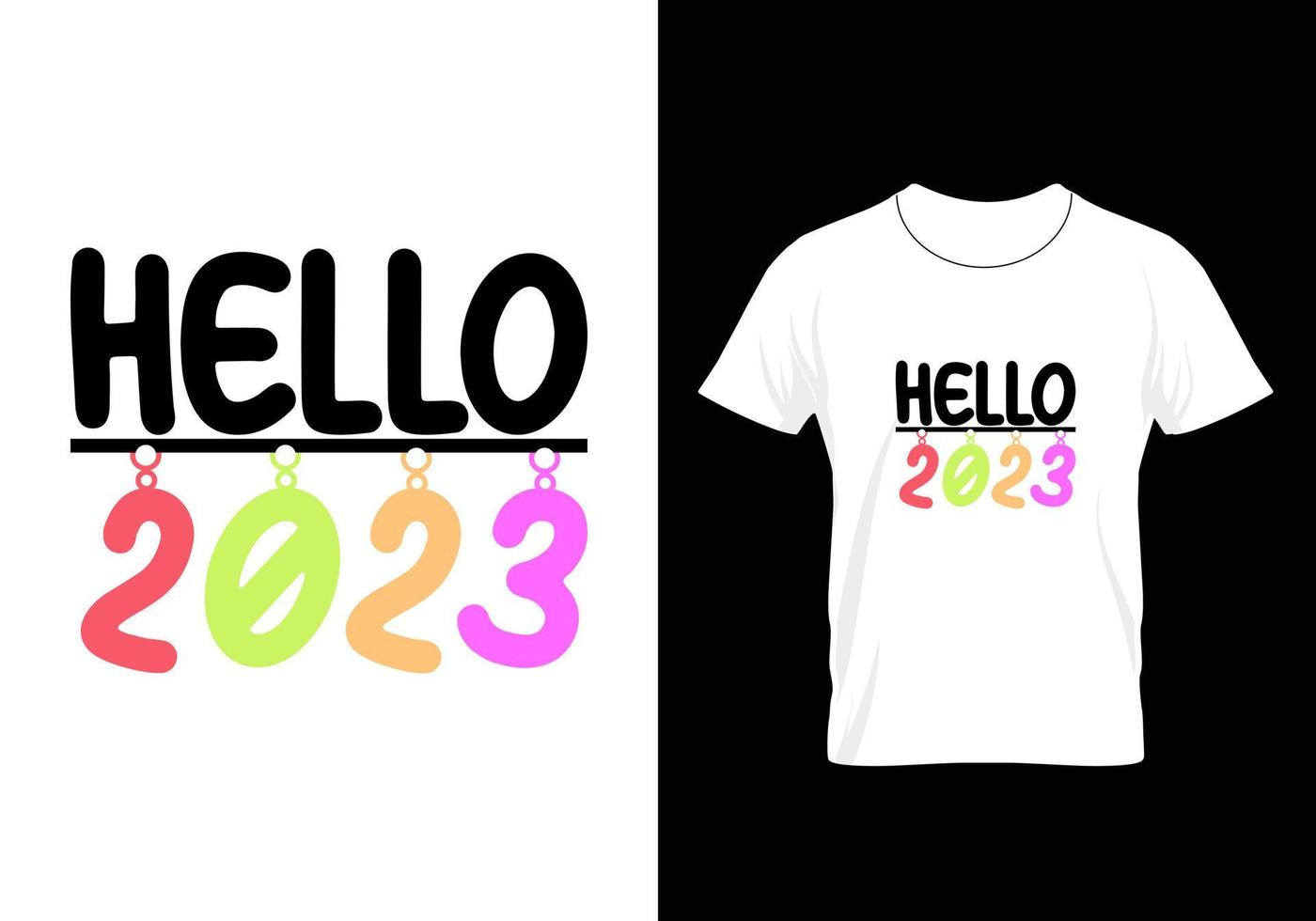 beste typografie weihnachten und guten rutsch ins neue jahr t-shirt design vektor