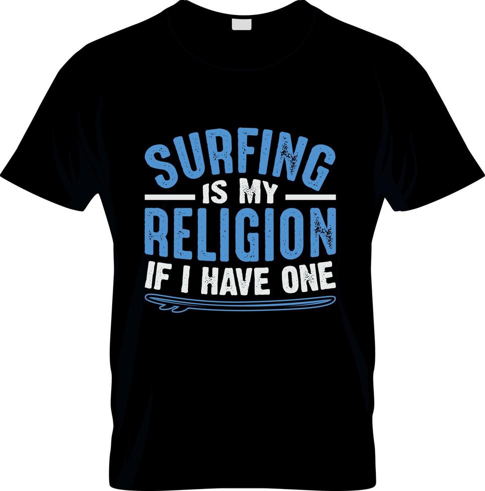 surfing t-shirt design, surfing t-shirt slogan och kläder design, surfing typografi, surfing vektor, surfing illustration vektor