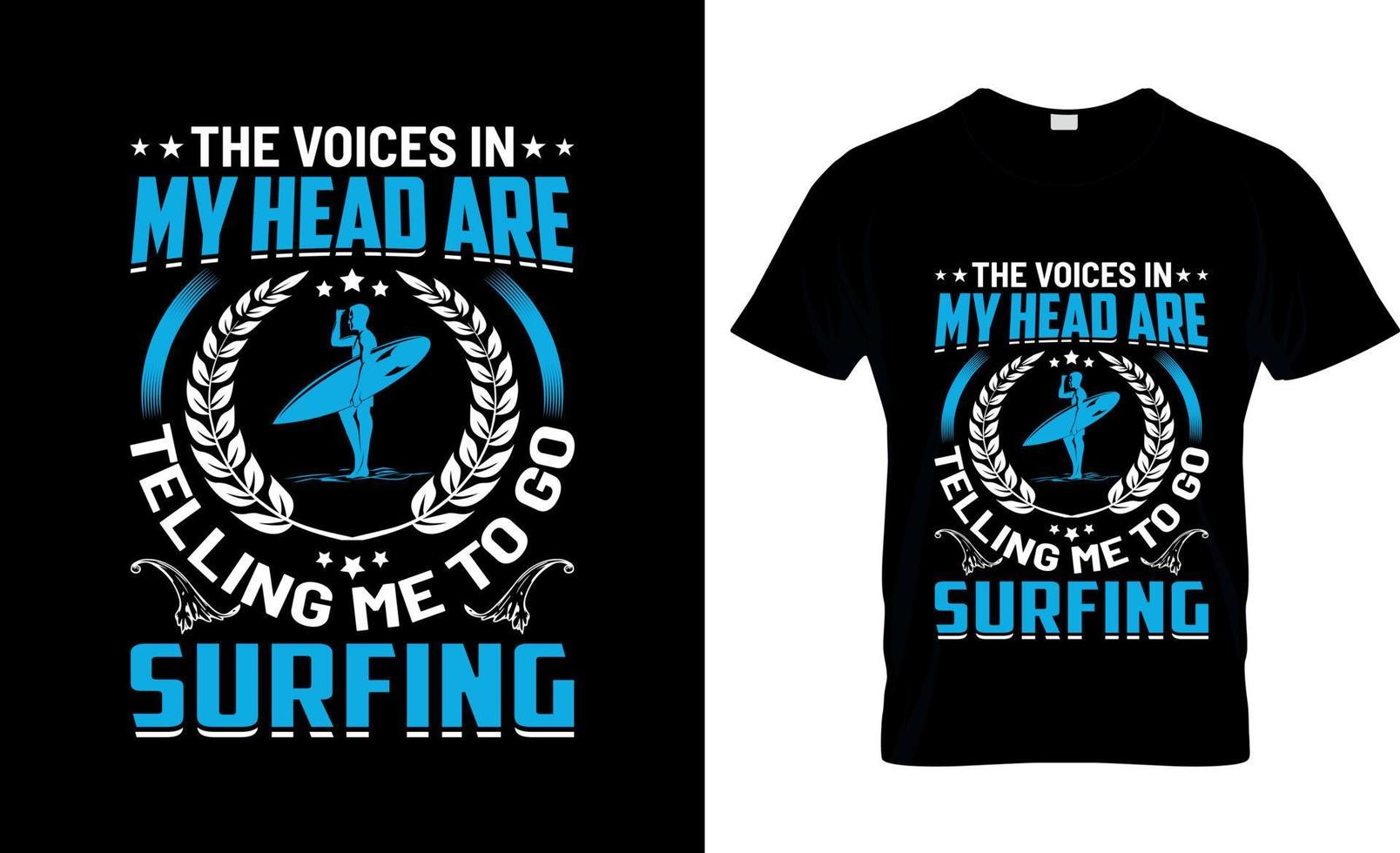 Surf-T-Shirt-Design, Surf-T-Shirt-Slogan und Bekleidungsdesign, Surf-Typografie, Surf-Vektor, Surf-Illustration vektor