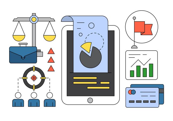 Business Management Vector Icons