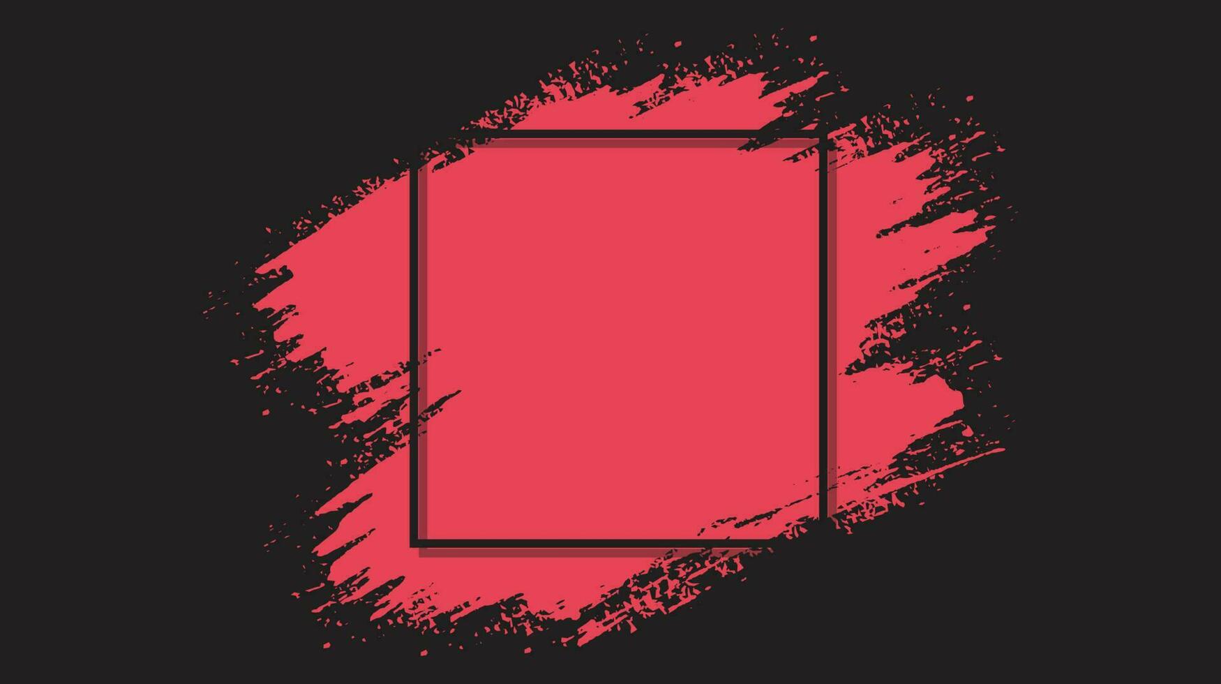 rote farbe tinte grunge pinselstrich illustration vektor