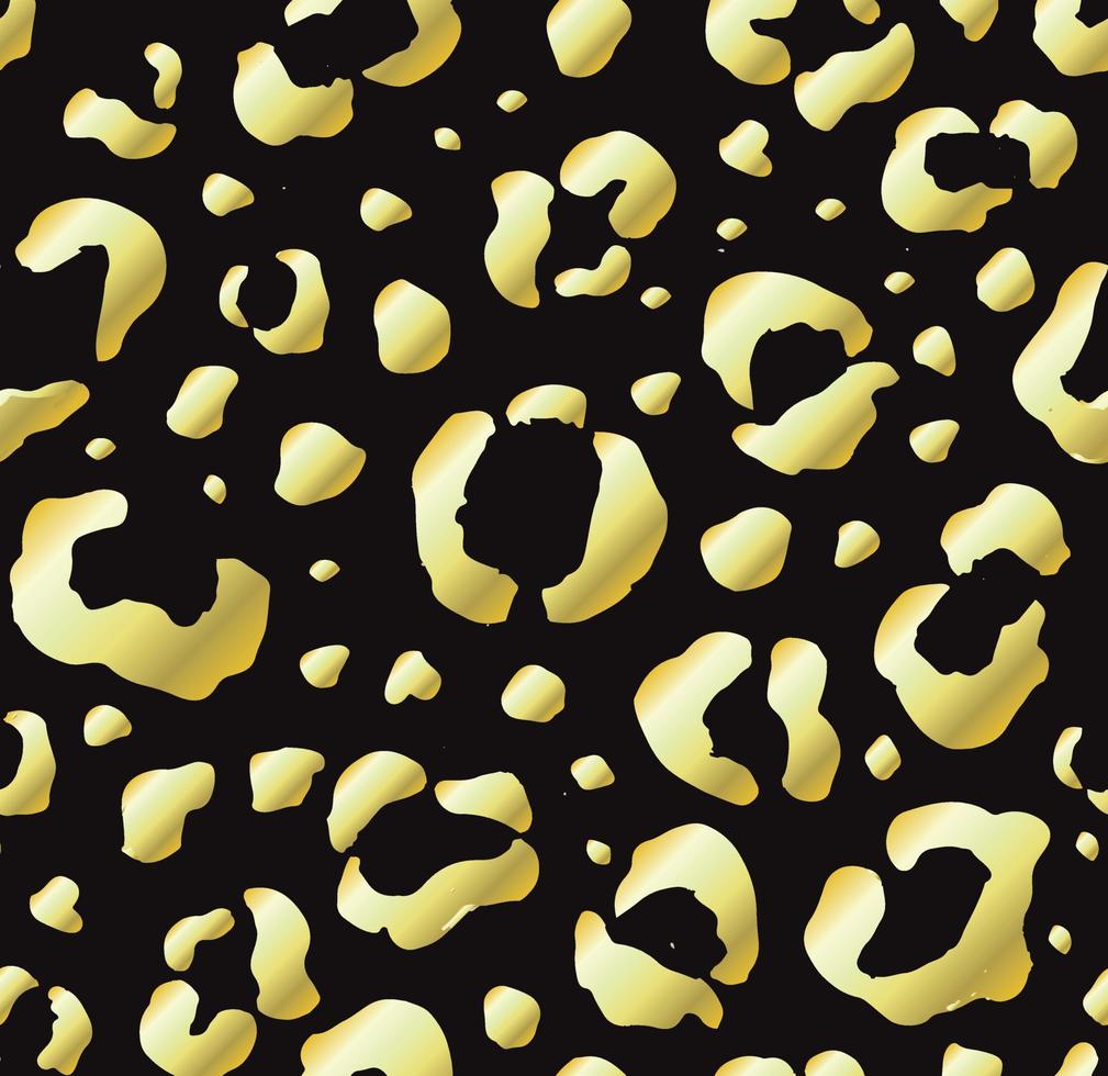vektor seamless mönster av leopard päls print