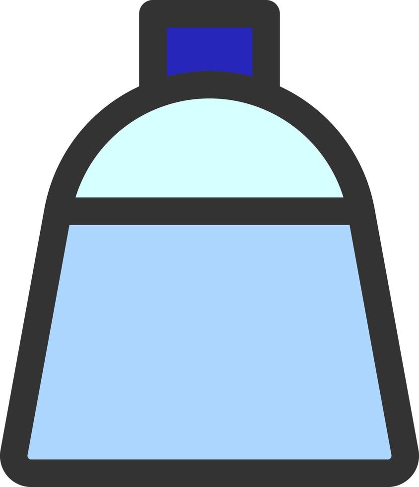 flaska Färg ikon vektor